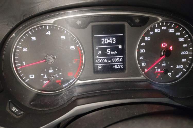 Used Audi A1 2012 1.4 TFSI Ego Odometer Close Up