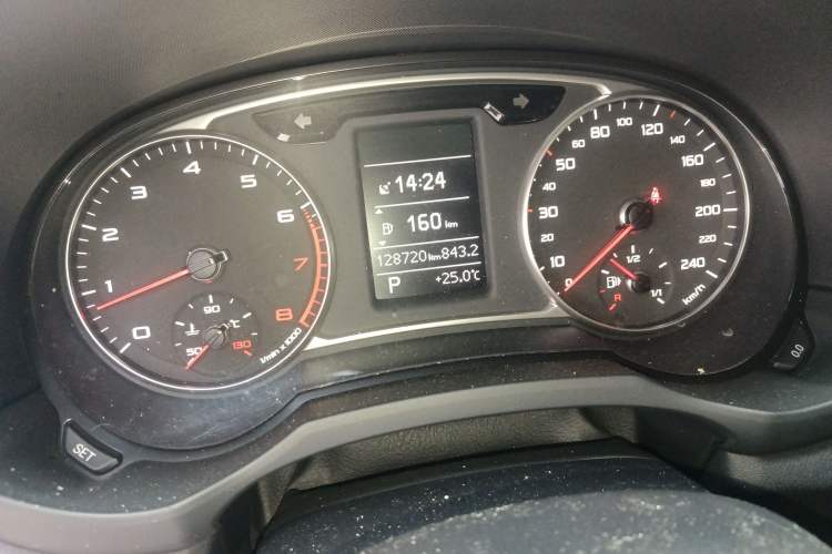 Used Audi A1 2012 1.4 TFSI Ego Odometer Close Up
