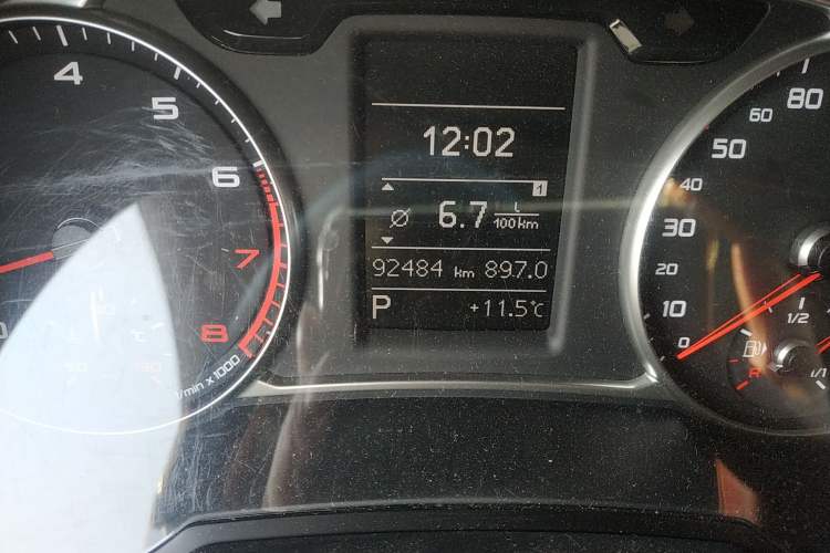 Used Audi A1 2013 30 TFSI Sportback Ego Odometer Close Up