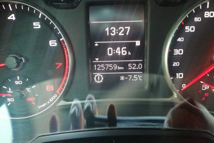 Used Audi A1 2013 30 TFSI Sportback Ego Odometer Close Up