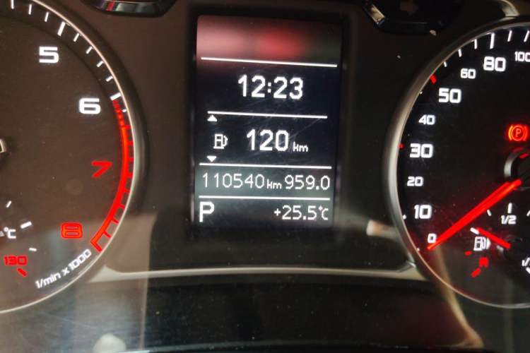 Used Audi A1 2013 30 TFSI Sportback Ego Odometer Close Up