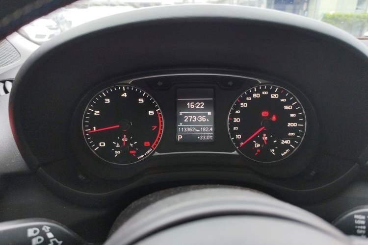 Used Audi A1 2013 30 TFSI China Limited Edition Ego Odometer Close Up
