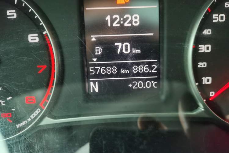 Used Audi A1 2013 30 TFSI Sportback Ego plus Odometer Close Up