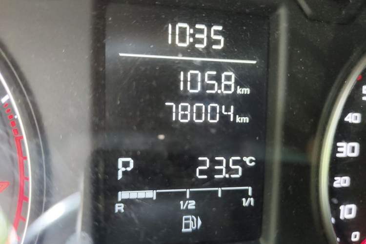 Used Audi A1 2013 30 TFSI Sportback Urban Odometer Close Up