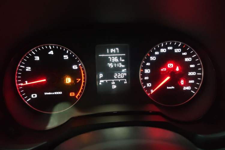Used Audi A1 2013 30 TFSI Sportback Urban Odometer Close Up