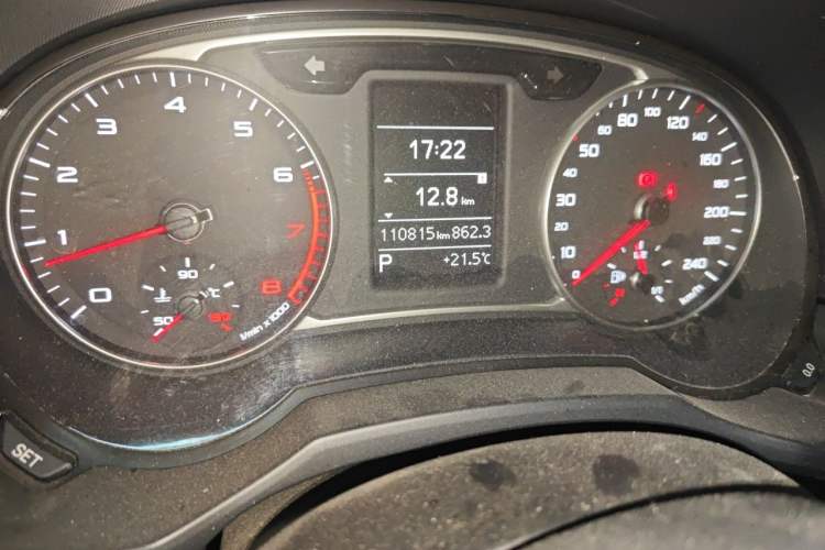 Used Audi A1 2013 30 TFSI Sportback Ego Odometer Close Up