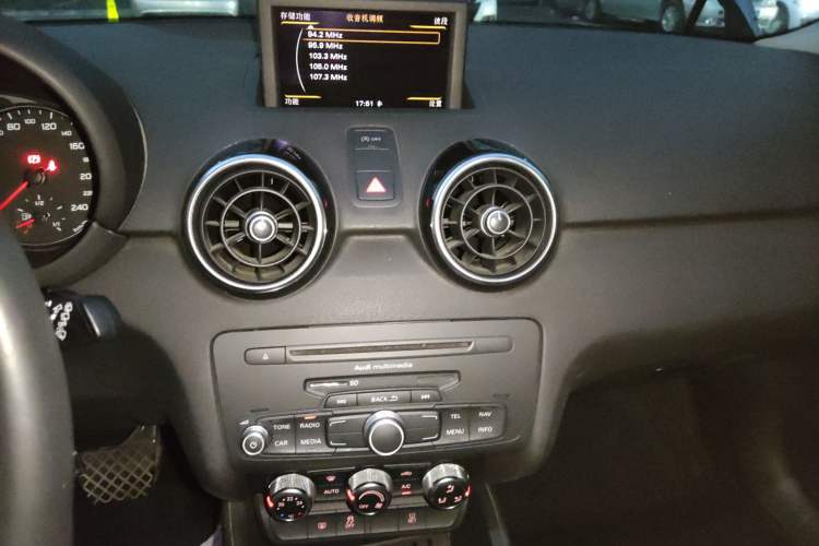 Used Audi A1 2014 30 TFSI Sportback Comfort Model Audio And AC Panel