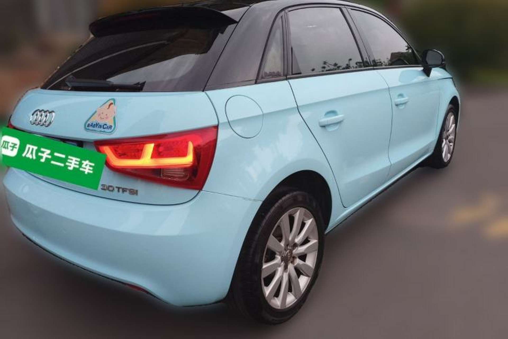 Used Audi A1 2014 30 TFSI Sportback Comfort Model Rear Right 45 Deg
