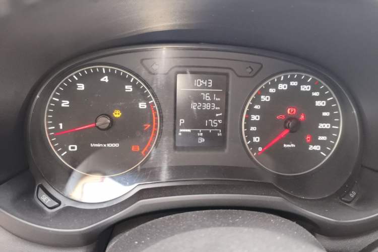 Used Audi A1 2014 30 TFSI Sportback Fashion Model Odometer Close Up