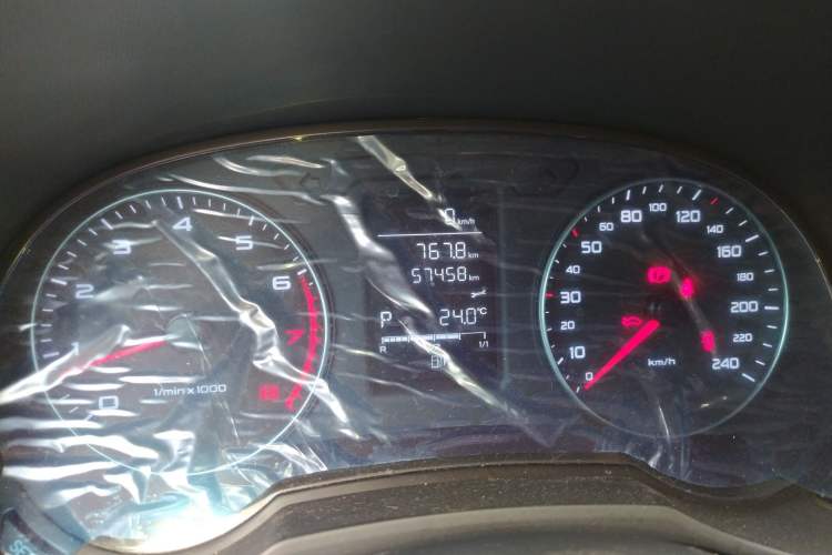 Used Audi A1 2014 30 TFSI Sportback Fashion Model Odometer Close Up