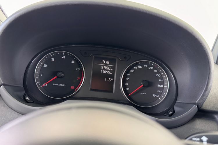Used Audi A1 2014 30 TFSI Fashion Model Odometer Close Up