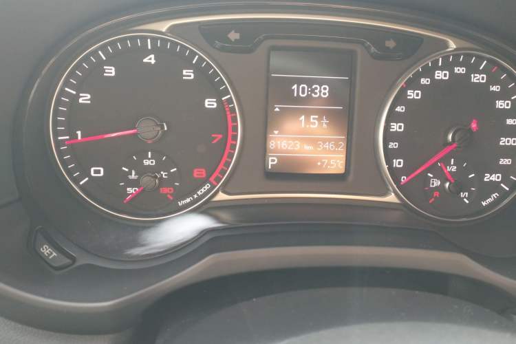 Used Audi A1 2016 30 TFSI Sportback S Line Sports Edition Odometer Close Up