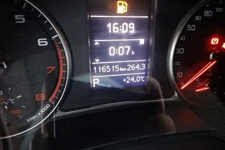 Used Audi A1 2016 30 TFSI Sportback Design Fashion Edition Odometer Close Up