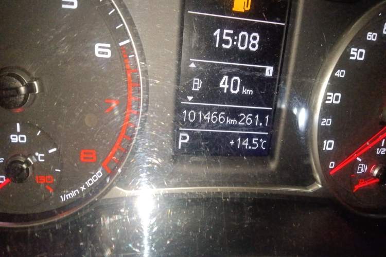 Used Audi A1 2016 30 TFSI Sportback Design Fashion Edition Odometer Close Up