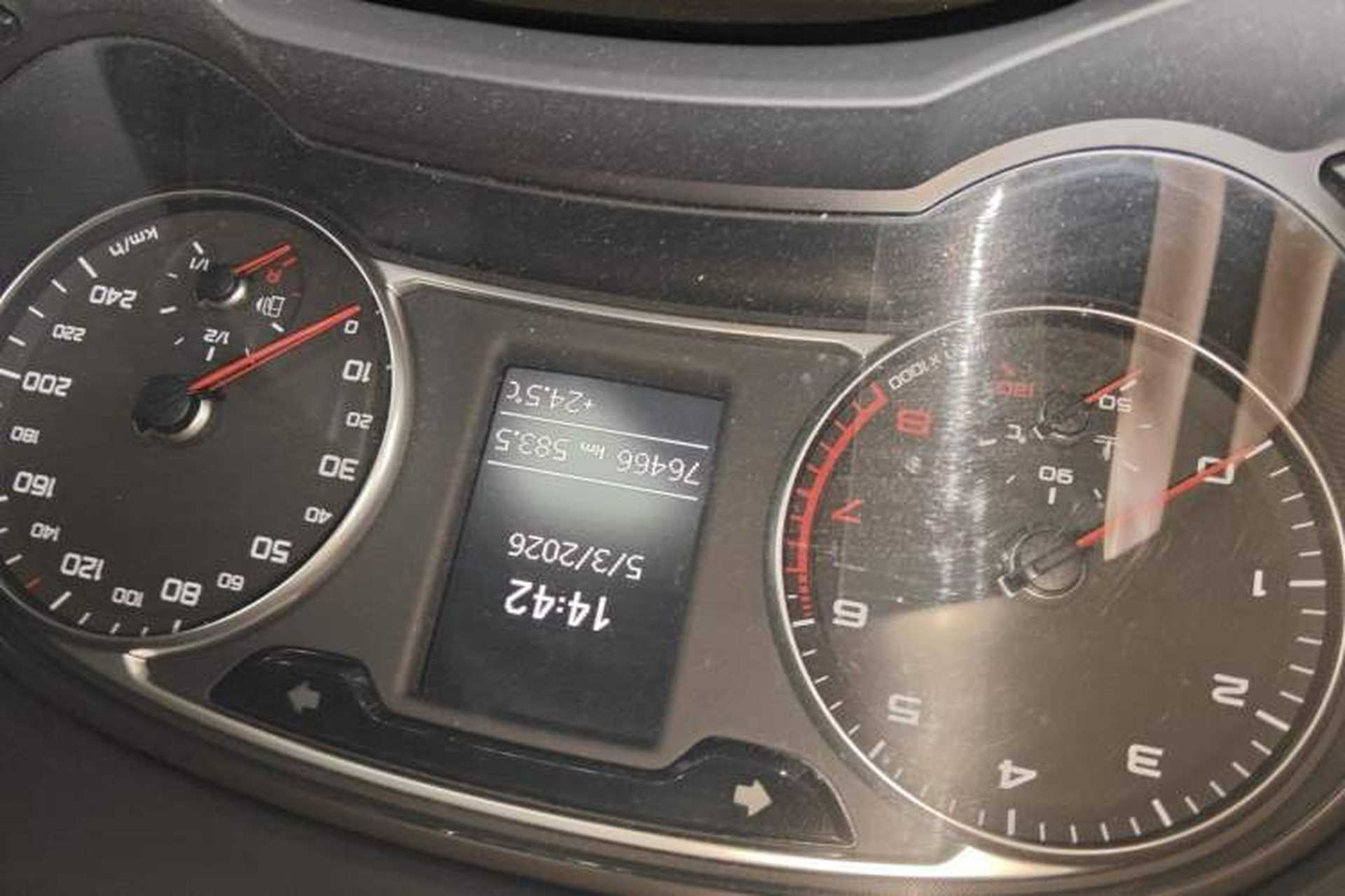 Used Audi A1 2016 30 TFSI Sportback S Line Sports Edition Odometer Close Up