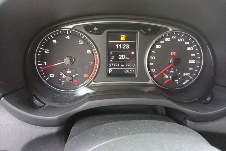 Used Audi A1 2016 30 TFSI Sportback Design Fashion Edition Odometer Close Up