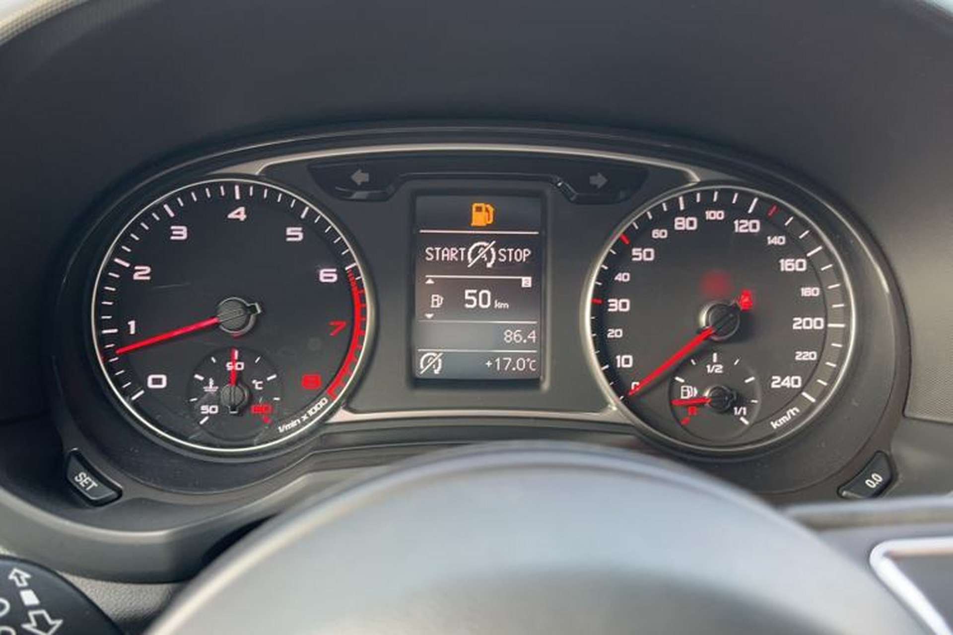 Used Audi A1 2016 30 TFSI Sportback Design Fashion Edition Instrument Cluster