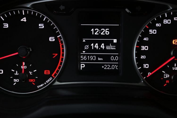 Used Audi A1 2016 30 TFSI Sportback Design Fashion Edition Odometer Close Up