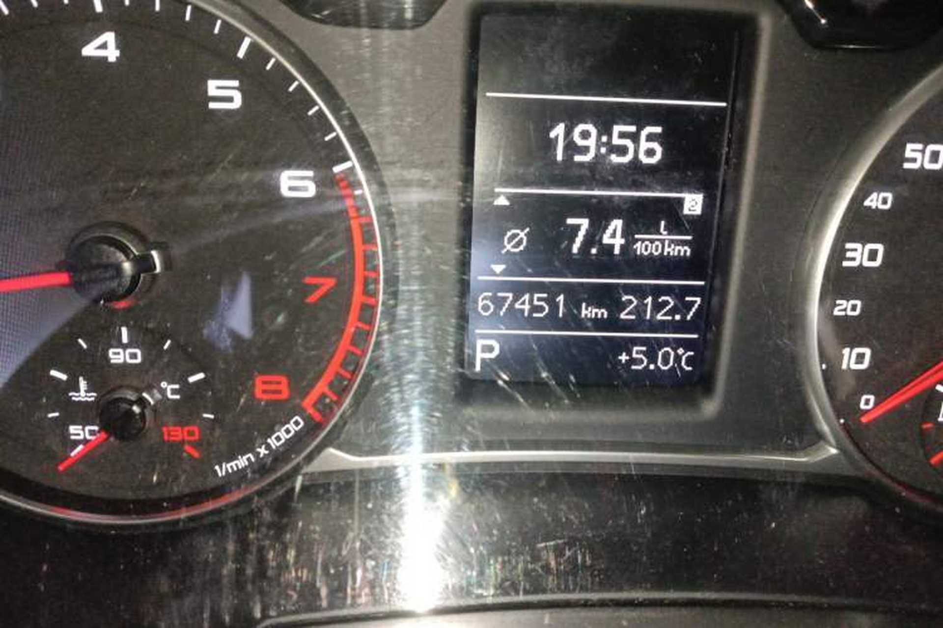 Used Audi A1 2016 30 TFSI Sportback S Line Sports Edition Odometer Close Up