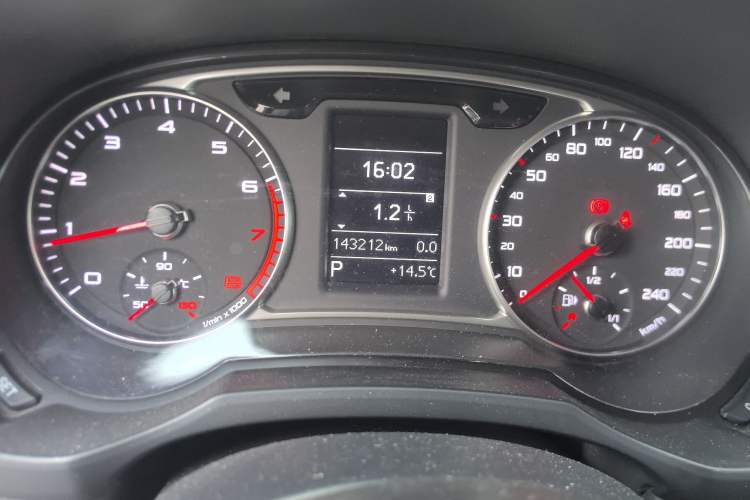 Used Audi A1 2016 30 TFSI Sportback Design Fashion Edition Odometer Close Up