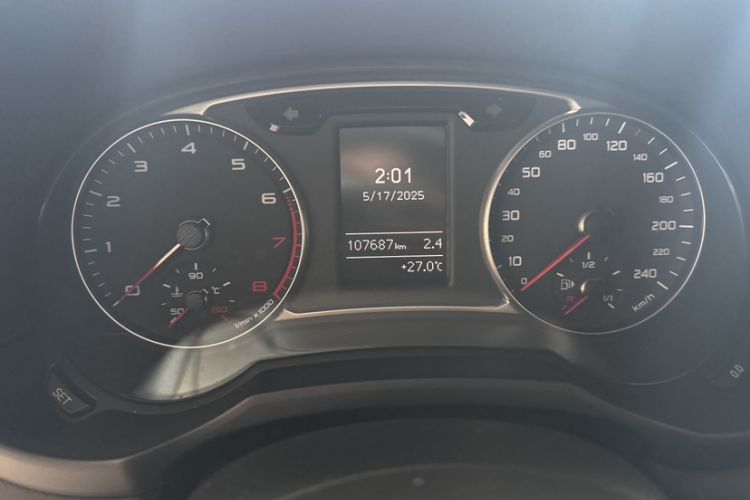 Used Audi A1 2016 30 TFSI Sportback Design Fashion Edition Odometer Close Up