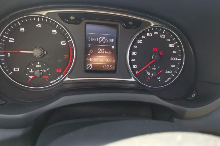 Used Audi A1 2016 30 TFSI Sportback S Line Sports Edition Odometer Close Up