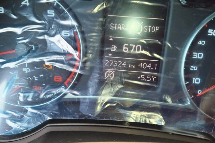 Used Audi A1 2016 30 TFSI Sportback S Line Sports Edition Odometer Close Up