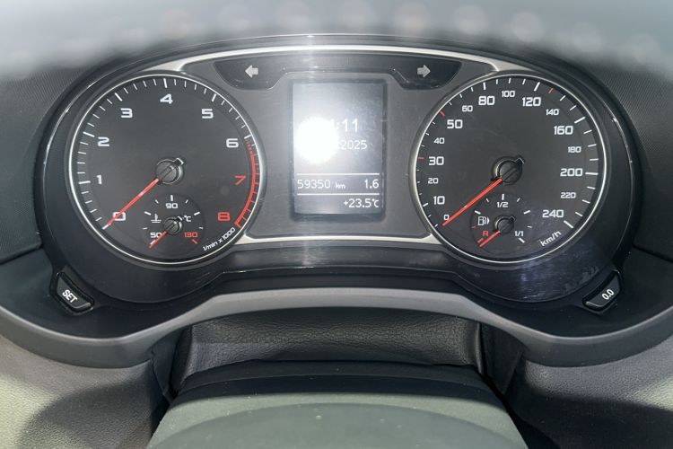 Used Audi A1 2016 30 TFSI Sportback Design Fashion Edition Odometer Close Up