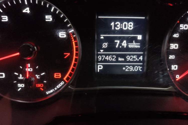 Used Audi A1 2018 30 TFSI Limited Edition Collector's Model Odometer Close Up