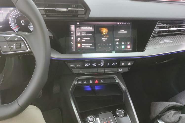 Used Audi A3 2022 A3L Limousine 35 TFSI Luxury Sport Edition Audio And AC Panel
