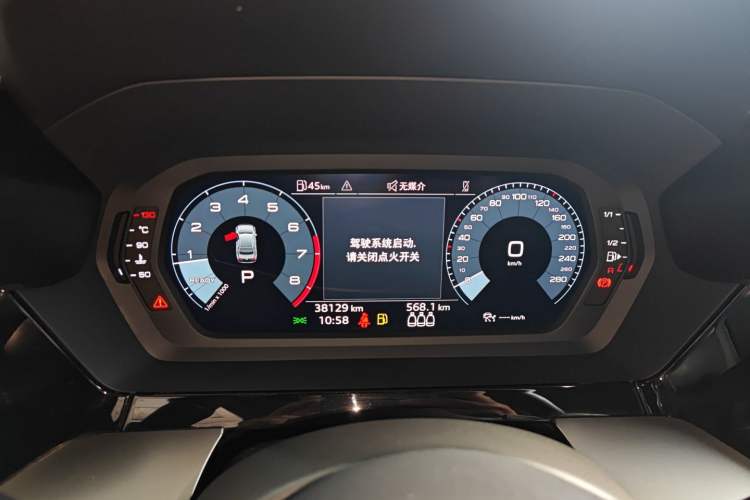 Used Audi A3 2022 A3L Limousine 35 TFSI Fashion Sport Model Instrument Cluster