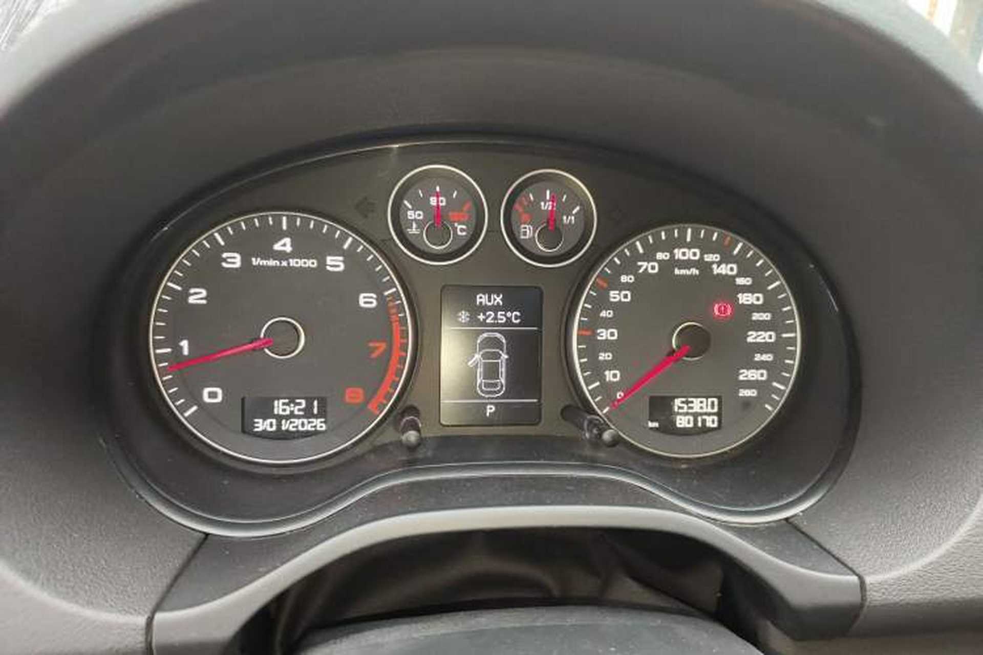 Used Audi A3 2010 Sportback 1.4T Luxury Model Instrument Cluster