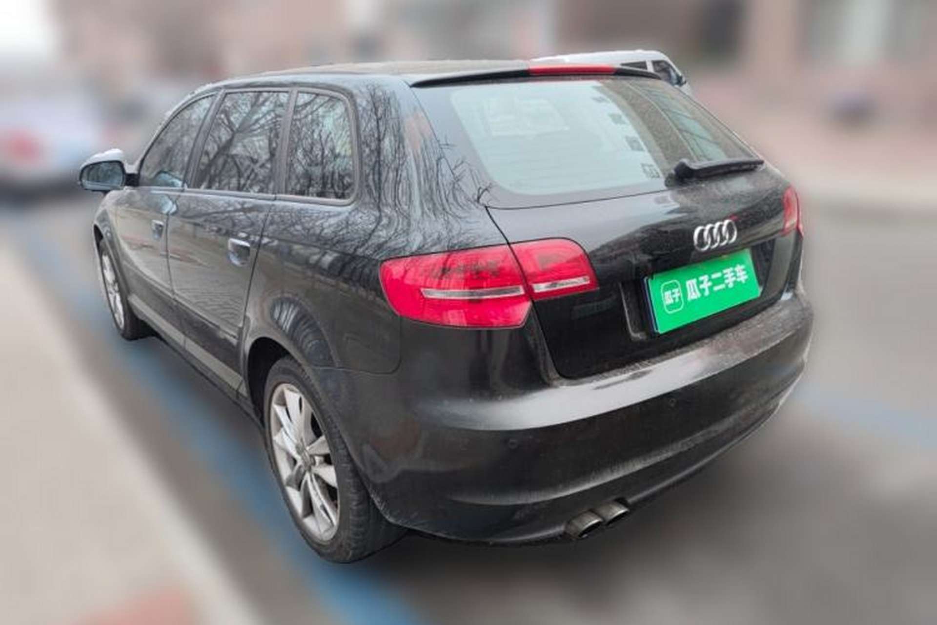 Used Audi A3 2010 Sportback 1.4T Luxury Model Rear Left 45 Deg