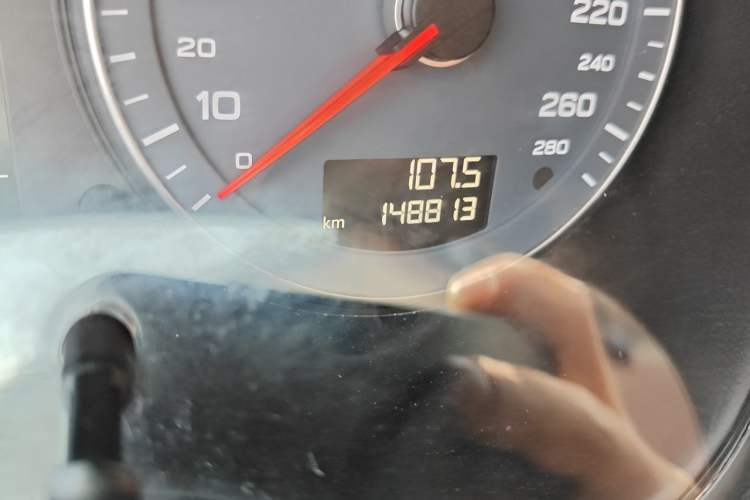 Used Audi A3 2010 Sportback 1.8T Luxury Model Odometer Close Up