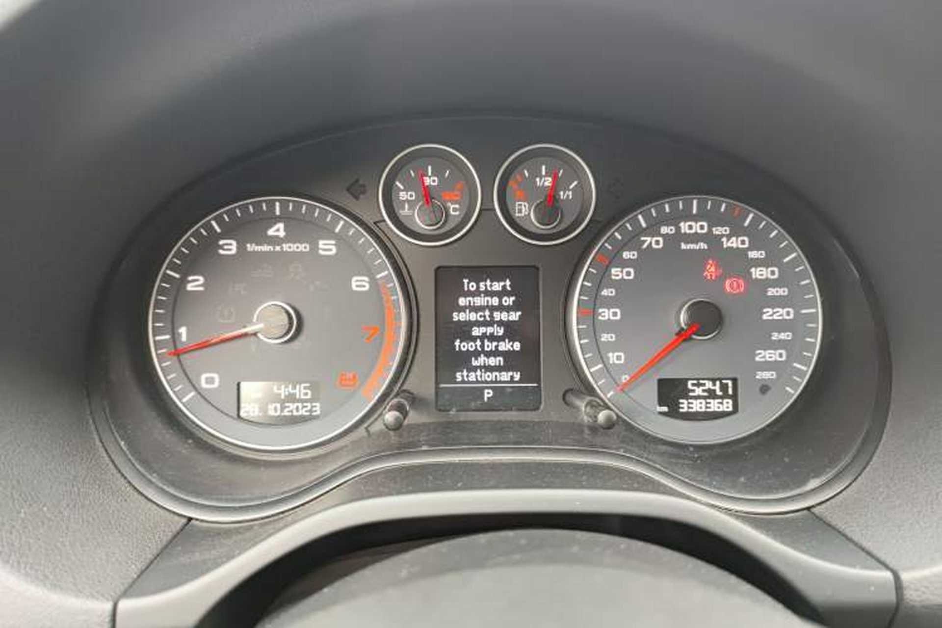 Used Audi A3 2010 Sportback 1.4T Luxury Model Instrument Cluster