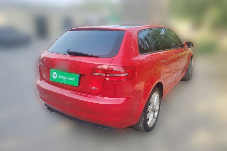 Used Audi A3 2010 Sportback 1.8T Luxury Model Rear Right 45 Deg