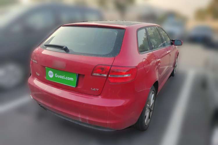 Used Audi A3 2010 Sportback 1.4T Comfort Model Rear Right 45 Deg