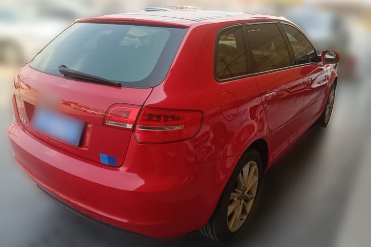 Used Audi A3 2010 Sportback 1.8T Luxury Model Rear Right 45 Deg