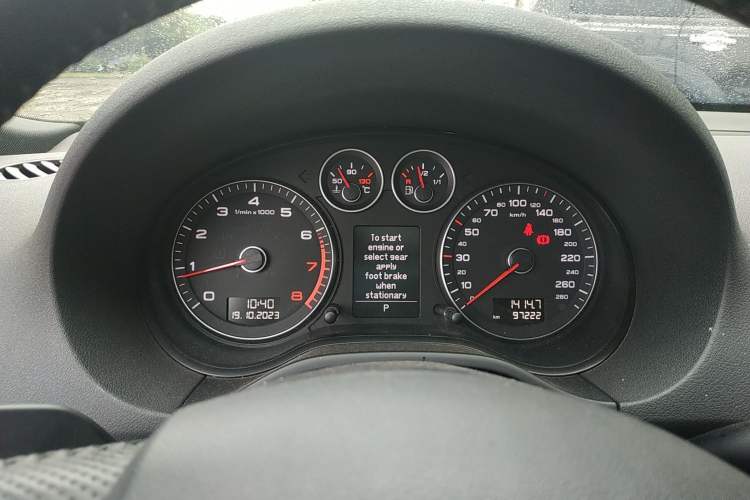 Used Audi A3 2010 Sportback 1.8T Luxury Model Instrument Cluster