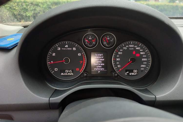Used Audi A3 2010 Sportback 1.8T Luxury Model Instrument Cluster