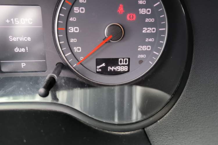 Used Audi A3 2010 Sportback 1.8T Prestige Edition Odometer Close Up