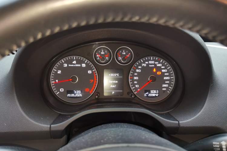 Used Audi A3 2012 Sportback 1.8T Luxury Model Instrument Cluster