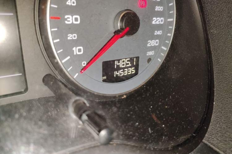Used Audi A3 2012 Sportback 1.4T Comfort Model Odometer Close Up