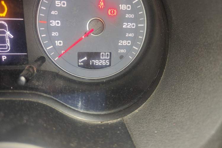 Used Audi A3 2012 Sportback 1.4T Comfort Model Odometer Close Up