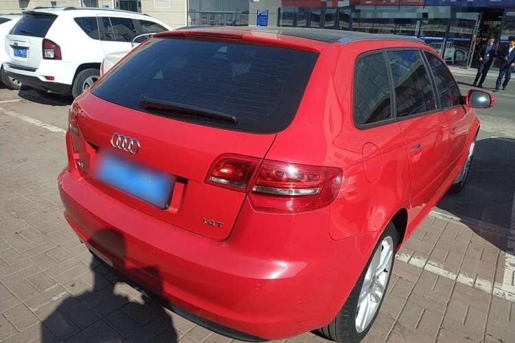 Used Audi A3 2012 Sportback 1.4T Technology Model Rear Right 45 Deg