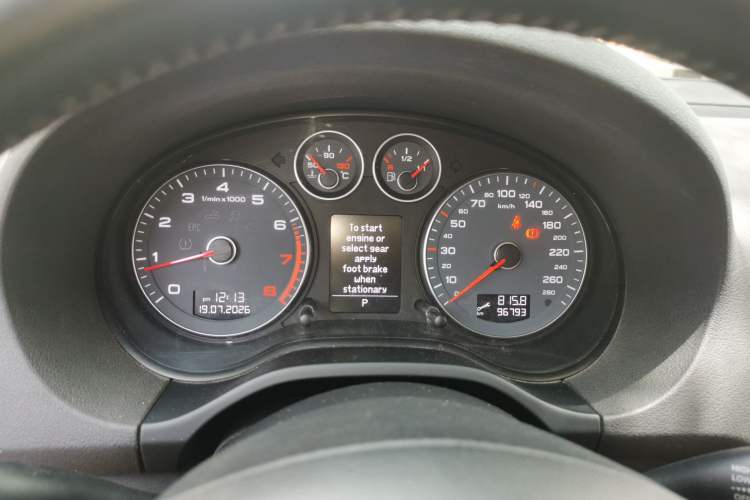 Used Audi A3 2012 Sportback 1.8T Luxury Model Instrument Cluster