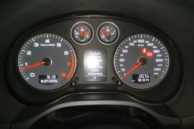 Used Audi A3 2012 Sportback 1.4T Luxury Model Instrument Cluster