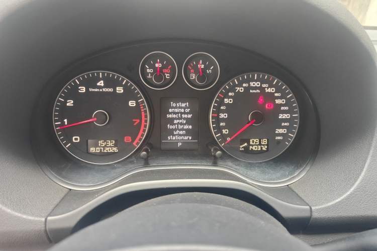 Used Audi A3 2012 Sportback 1.4T Luxury Model Instrument Cluster