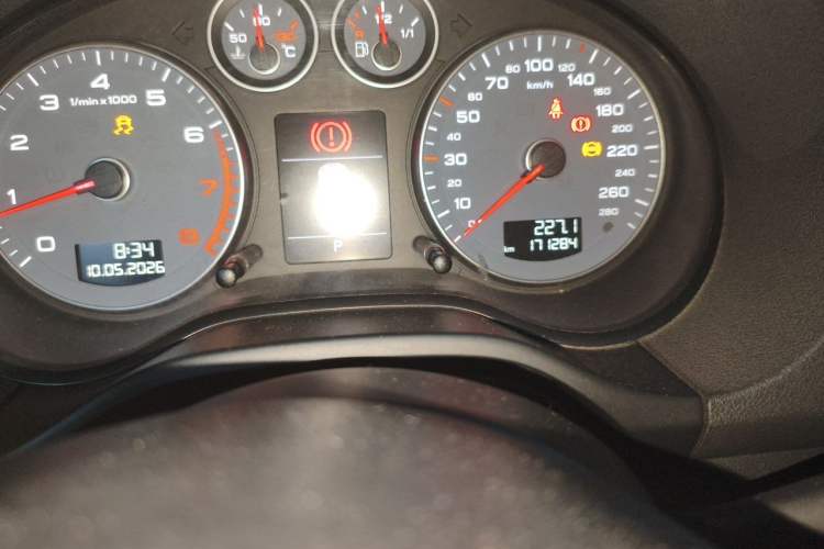 Used Audi A3 2012 Sportback 1.8T Luxury Model Odometer Close Up