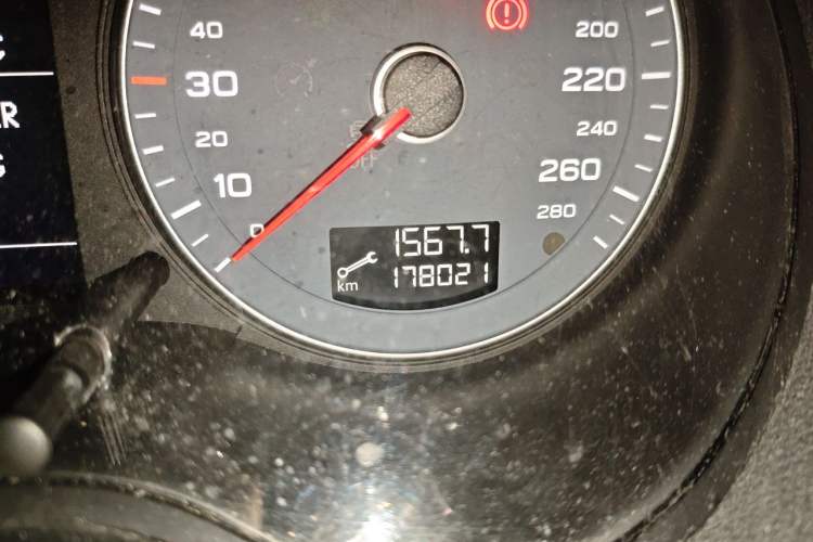 Used Audi A3 2012 Sportback 1.4T Comfort Model Odometer Close Up